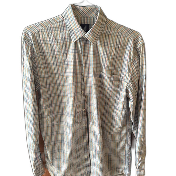 Johnnie-O Multicolored Button Down Performance Medium - Picture 1 of 5
